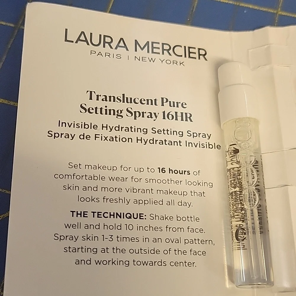 Laura Mercier Translucent Pure Setting Spray 1.5ml